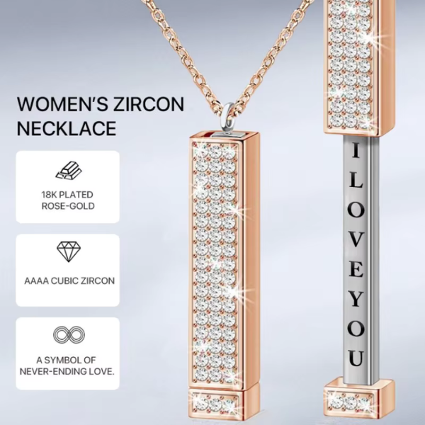 Collier 'I Love You' - Een sieraad van eeuwige liefde