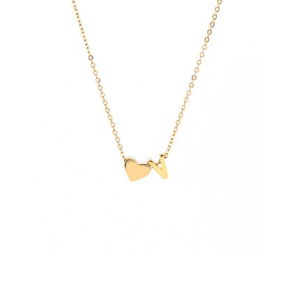 イニシャル・ペンダント・ネックレス